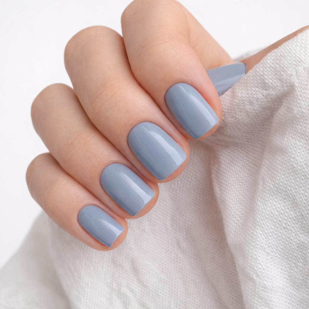 Cool Blue-Gray Square