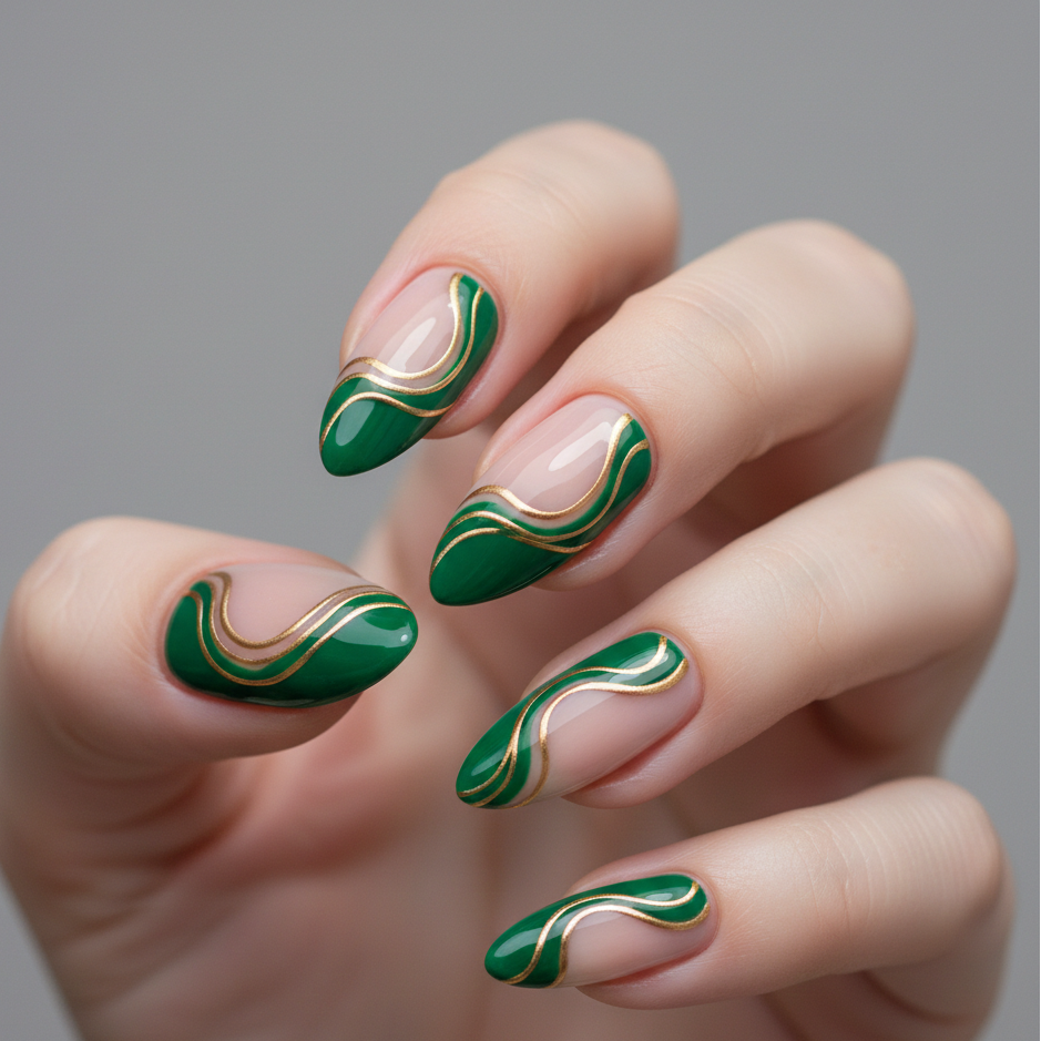 Emerald Wave Almond
