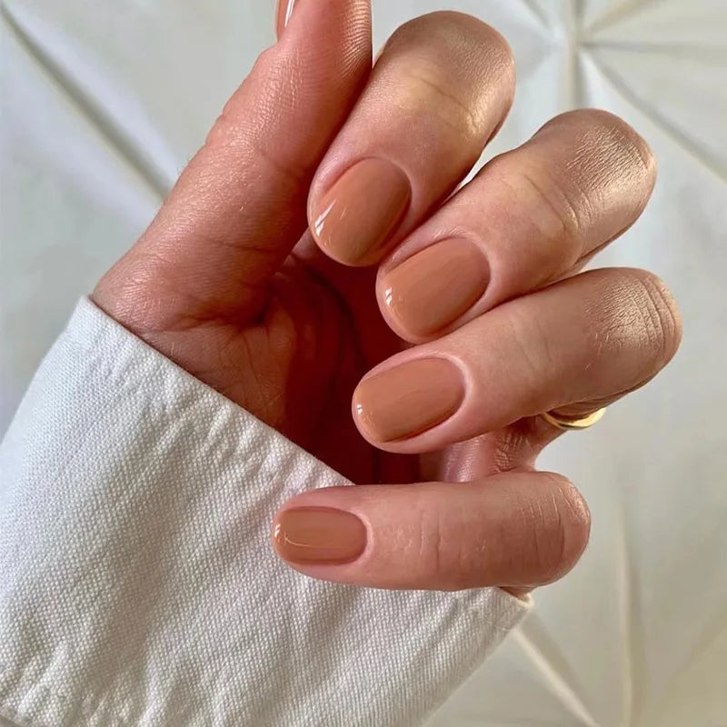 Caramel Nude Square