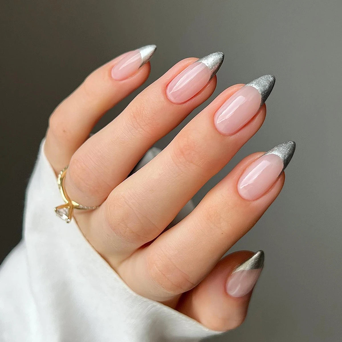 Metallic French Almond
